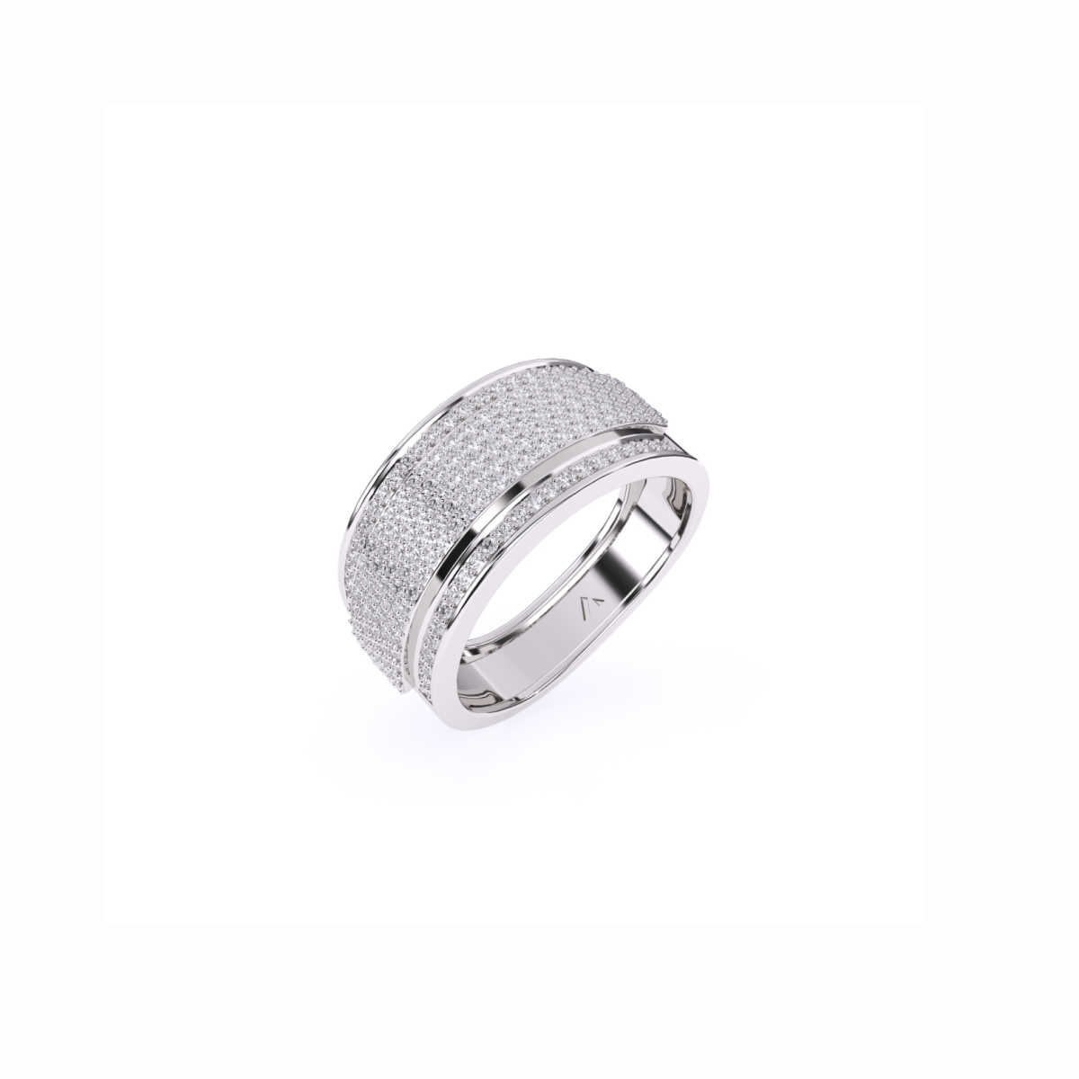 Elegant Diamond Confident Men’s Ring